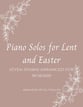 Piano Solos for Lent and Easter piano sheet music cover